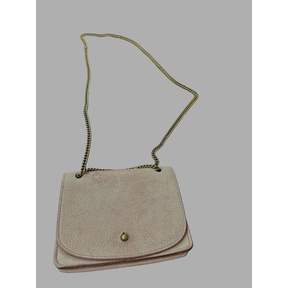 Madewell The Chain Cross Body Bag in Natural Buff Leather S - Picture 9 of 12